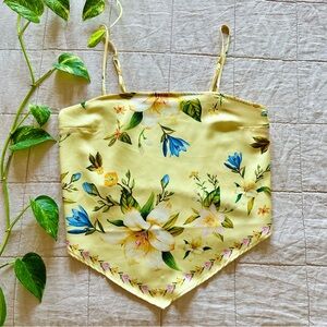 Rachel Zoe Tropical Floral Top